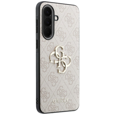 Guess Leather 4G Metal Logo Case for Samsung Galaxy A57 5G - Pink