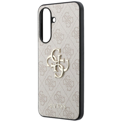Guess Leather 4G Metal Logo Case for Samsung Galaxy A57 5G - Pink