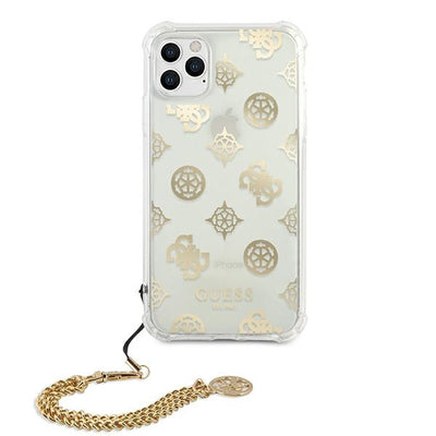 Guess Peony Chain Collection iPhone 11 Pro Case - Gold