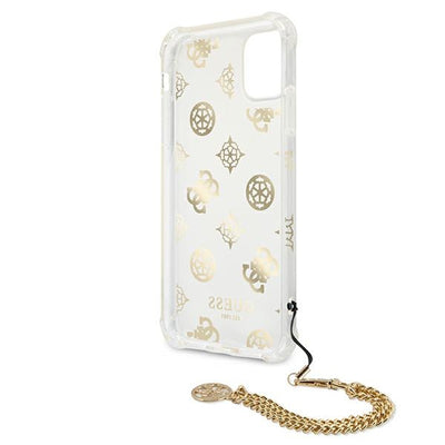 Guess Peony Chain Collection iPhone 11 Pro Case - Gold