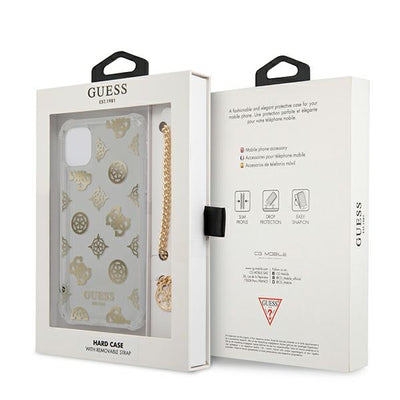 Guess Peony Chain Collection iPhone 11 Pro Case - Gold