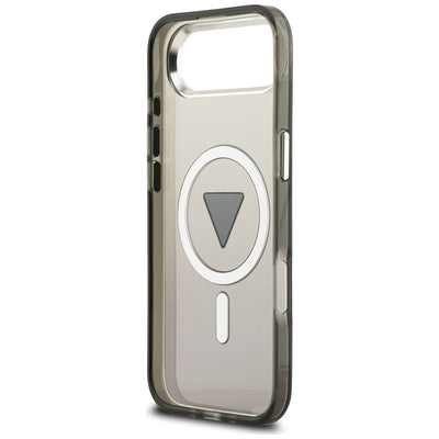 Guess IML Gradient Triangle Logo MagSafe case for iPhone Air - black