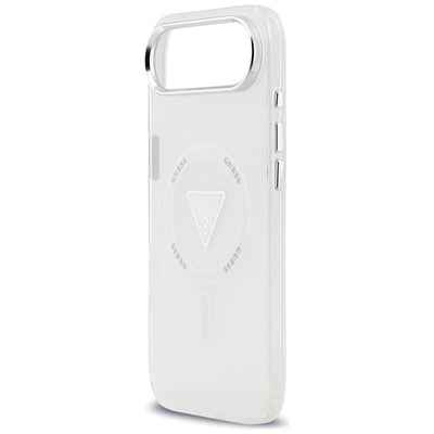 Guess IML Gradient Triangle Logo MagSafe Case for iPhone Air - Clear