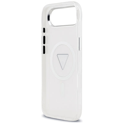 Guess IML Gradient Triangle Logo MagSafe Case for iPhone Air - Clear