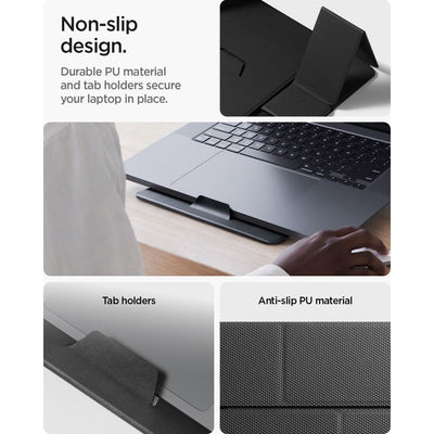 Spigen SlimFold LD201-S8 Laptop Stand - Gray