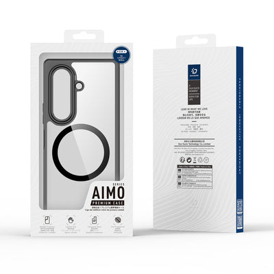 Dux Ducis Aimo Mag Case for Samsung Galaxy Z Fold 8 Compatible with MagSafe - Black