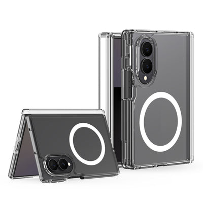 Dux Ducis Clin Mag Case for Samsung Galaxy Z Fold 8 Wide Compatible with MagSafe - Transparent