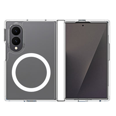 Dux Ducis Clin Mag Case for Samsung Galaxy Z Fold 8 Wide Compatible with MagSafe - Transparent