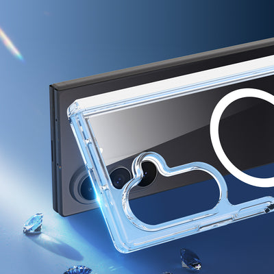 Dux Ducis Clin Mag Case for Samsung Galaxy Z Fold 8 / Z Fold 7 Compatible with MagSafe - Transparent