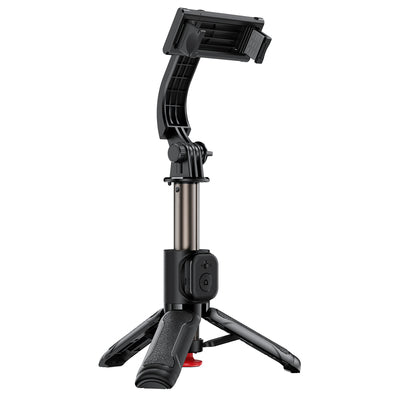 Acefast E42 Selfie Stick with Automatic Tripod and Bluetooth Remote Control 63 cm - Black