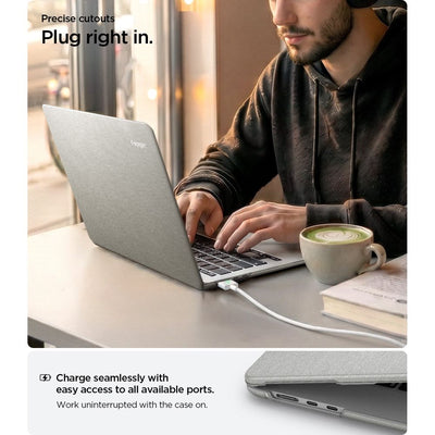 Spigen Urban Fit Case for MacBook Air 13" 2023 / 2024 / 2025 2026 - Gray