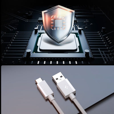 Spigen Essential EB6015AC USB-C Cable 60W 150 cm - White
