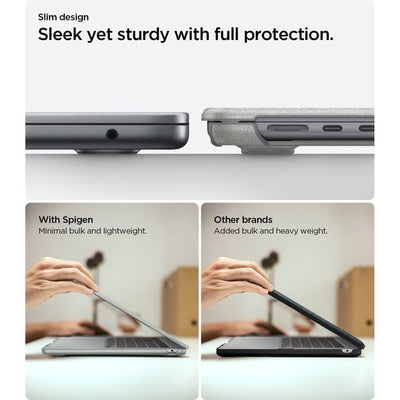 Spigen Urban Fit Case for MacBook Air 15" 2023 / 2024 / 2025 / 2026 - Gray