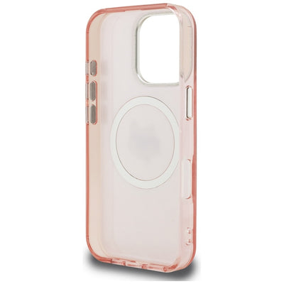 Karl Lagerfeld IML Choupette Head Logo MagSafe Case for iPhone 16 Pro Max - Pink