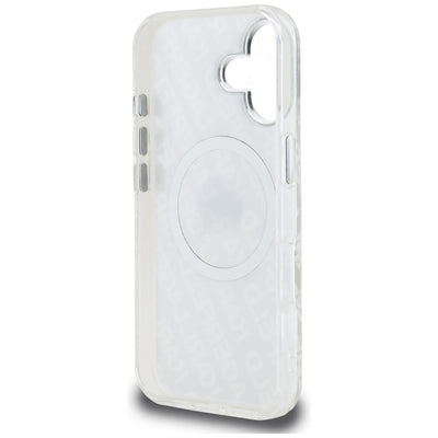 Karl Lagerfeld IML Karl Head Logo MagSafe Case for iPhone 16 - Gray
