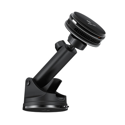 Acefast D67 Magnetic Dashboard Car Mount with Qi2 25W Wireless Charging and Cooling - Black