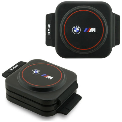 BMW M Qi2 15W Print Logo 3-in-1 Wireless Charger - Red