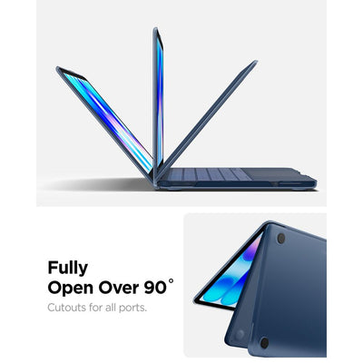 Spigen AirSkin Case for MacBook Neo 13" 2026 - Matte Navy Blue