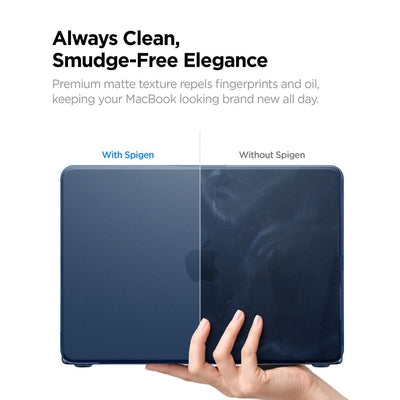 Spigen AirSkin Case for MacBook Neo 13" 2026 - Matte Navy Blue