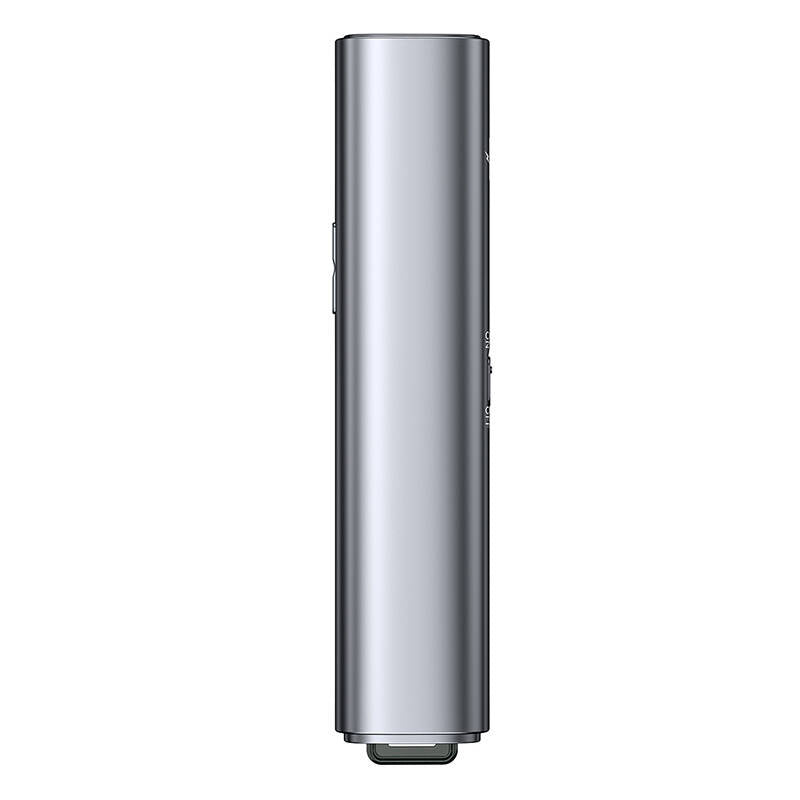 Baseus Orange Dot Multifunctionale remote control for presentation, with a laser pointer - gray - Product Image 7