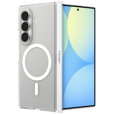 Spigen AirSkin Zero MagFit MagSafe Case for Samsung Galaxy Z Fold 8 Ultra - Clear and White