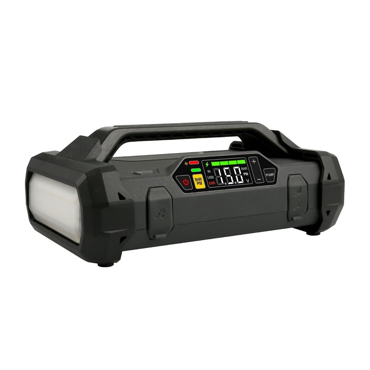 Lokithor JA301 Jump Starter / Booster 2000A + Powerbank 20000mAh + Compressor + Flashlight 4-in-1 Device - Product Image 1