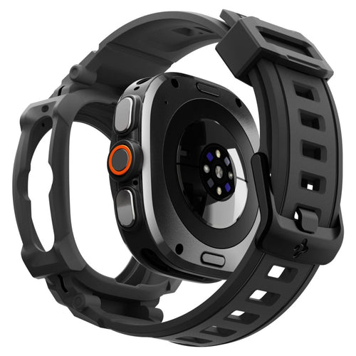 Spigen Rugged Armor Pro Case Strap for Samsung Galaxy Watch Ultra 2 2026 47mm - Matte Black