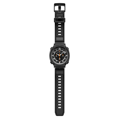 Spigen Rugged Armor Pro Case Strap for Samsung Galaxy Watch Ultra 2 2026 47mm - Matte Black