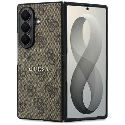 Guess 4G Classic MagSafe Case for Samsung Galaxy Z Fold 8 Ultra - Brown