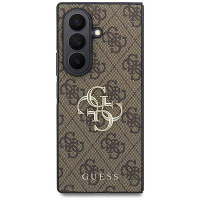 Guess Big 4G Logo Case for Samsung Galaxy Z Fold 8 Ultra - Brown