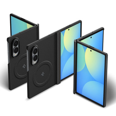 Spigen AirSkin Aramid MagFit MagSafe Case for Samsung Galaxy Z Fold 8 - Black