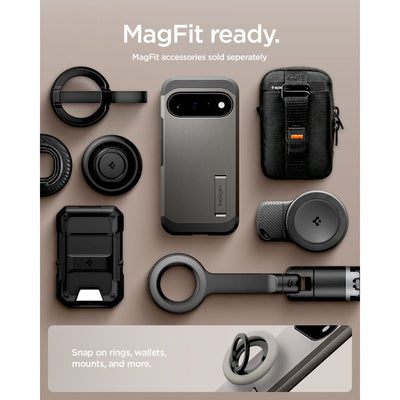 Spigen Tough Armor Mag MagSafe Case for Google Pixel 11 - Dark Gray