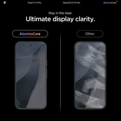 Spigen Glas.tR EZ Fit Pro 2-Pack Tempered Glass Screen Protector for Google Pixel 11 / 11 Pro