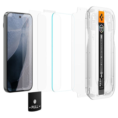 Spigen Glas.tR EZ Fit Pro 2-Pack Tempered Glass Screen Protector for Google Pixel 11 Pro XL