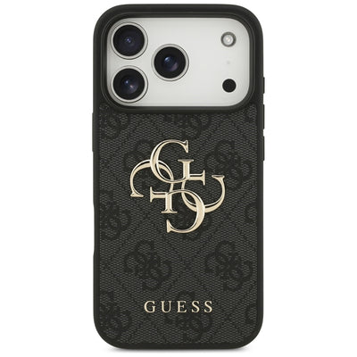 Guess 4G Big Logo Case for iPhone 17 Pro / 18 Pro - Black