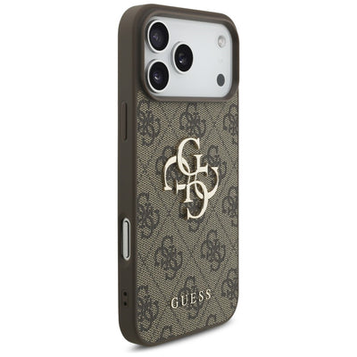 Guess 4G Big Logo Case for iPhone 17 Pro Max / 18 Pro Max - Brown