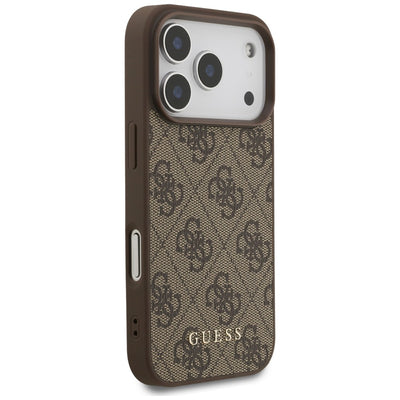 Guess 4G Classic Case for iPhone 17 Pro / 18 Pro - Brown