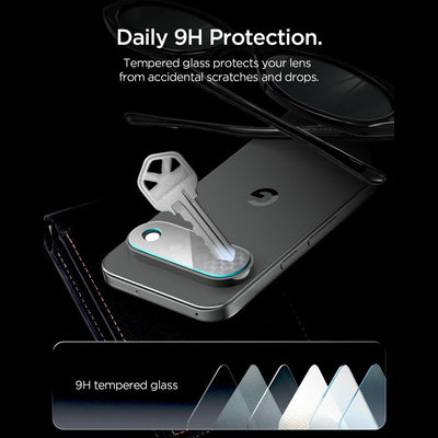 Spigen Optik Pro HD 2-Pack Tempered Glass Lens Screen Protector for Google Pixel 11 Pro