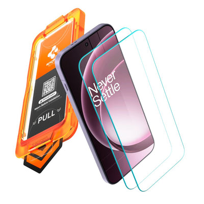 Spigen Glas.tR AlignMaster Slim 2-Pack Tempered Glass for OnePlus 15