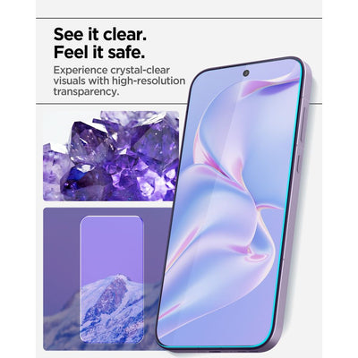 Spigen Glas.tR AlignMaster Slim 2-Pack Tempered Glass for OnePlus 15