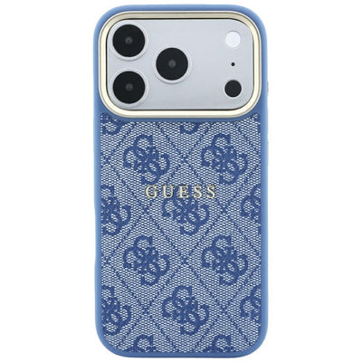 Guess Embossed 4G Classic MagSafe Case for iPhone 17 Pro / 18 Pro - Blue