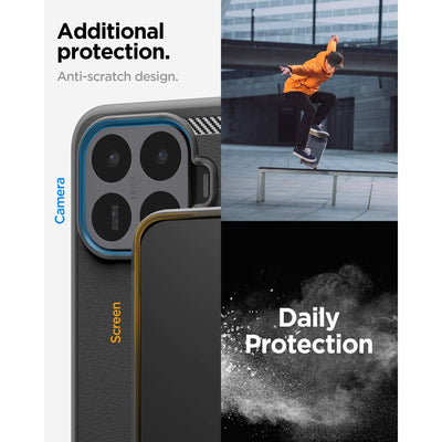 Spigen Rugged Armor Case for Xiaomi 17T - Matte Black