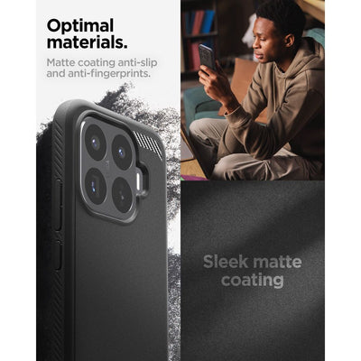 Spigen Rugged Armor Case for Xiaomi 17T - Matte Black
