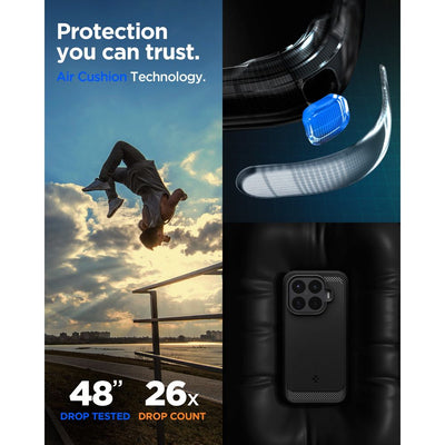 Spigen Rugged Armor case for Xiaomi 17T Pro - matte black