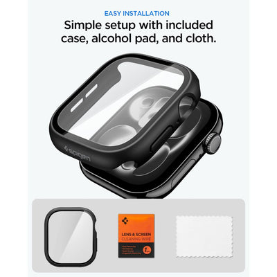 Spigen Thin Fit 360 Case for Apple Watch 46mm - Black