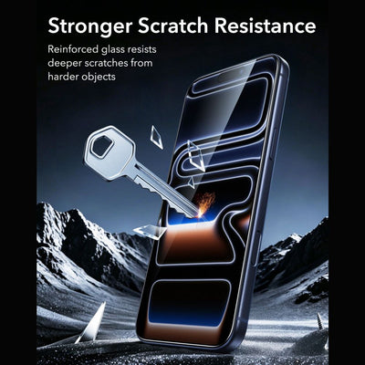 ESR UltraFit Armorite 2-Pack Tempered Glass for iPhone 18 Pro / 17 Pro - Black