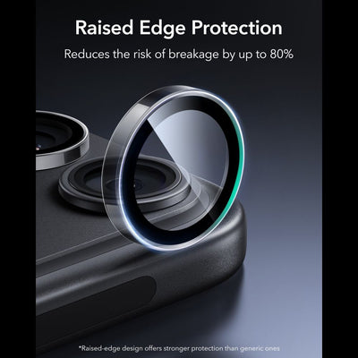 ESR Armorite Camera Protector Tempered Glass for iPhone 18 Pro / 18 Pro Max - Dark Cherry