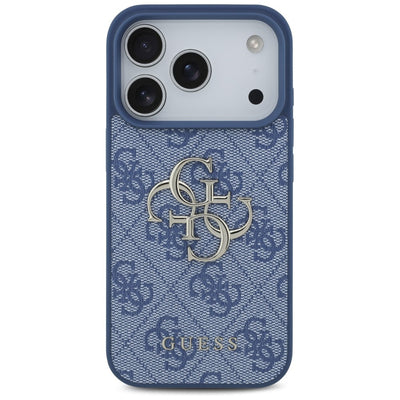 Guess 4G Big Logo Case for iPhone 17 Pro / 18 Pro - Blue