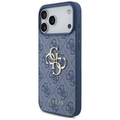 Guess 4G Big Logo Case for iPhone 17 Pro Max / 18 Pro Max - Blue