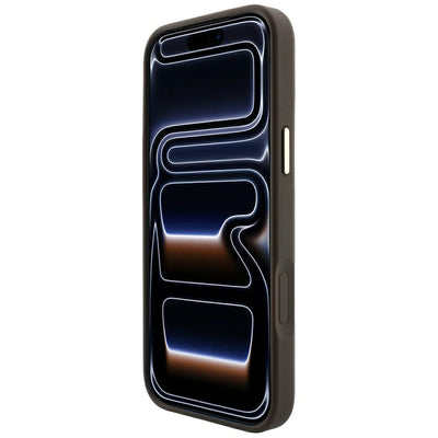 Guess 4G with Stripe Round and Classic Logos MagSafe Case for iPhone 17 Pro Max / 18 Pro Max - Brown